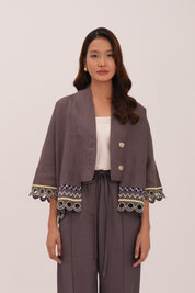 WANDER Kimono in Oslo Grey
