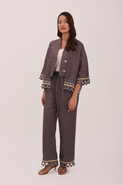 WANDER Kimono in Oslo Grey