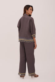 WANDER Kimono in Oslo Grey