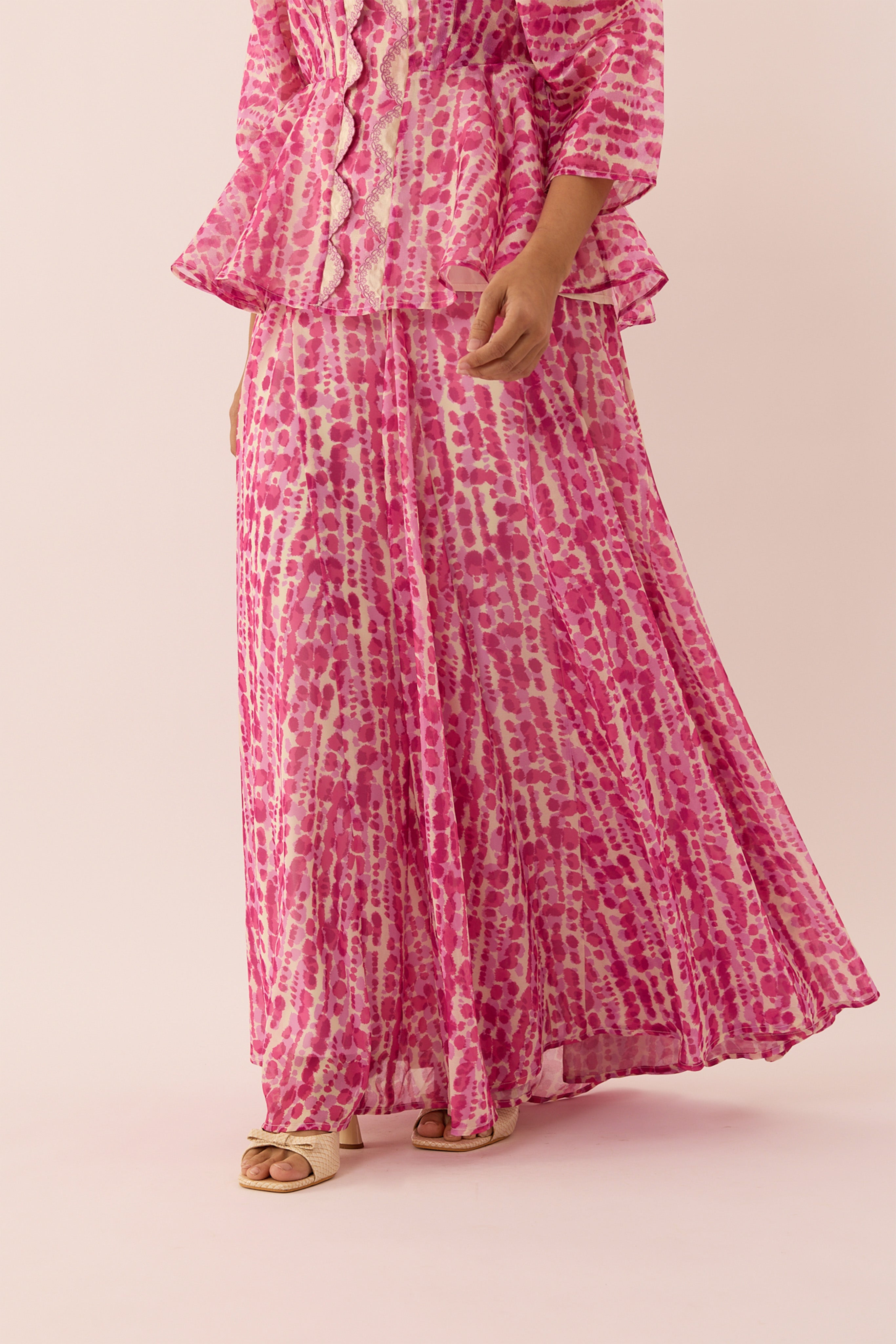 MOSAIC Flowy Skirt in Opera
