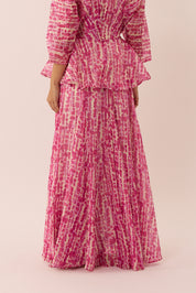 MOSAIC Flowy Skirt in Opera