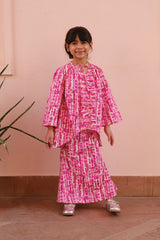 KIDS - MOSAIC Ripple Kurung in Opera