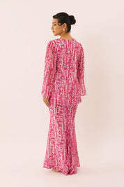 MOSAIC Ripple Kurung Set in Opera