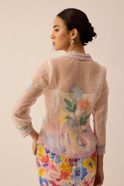 SOUL Kebaya Blouse in Peach