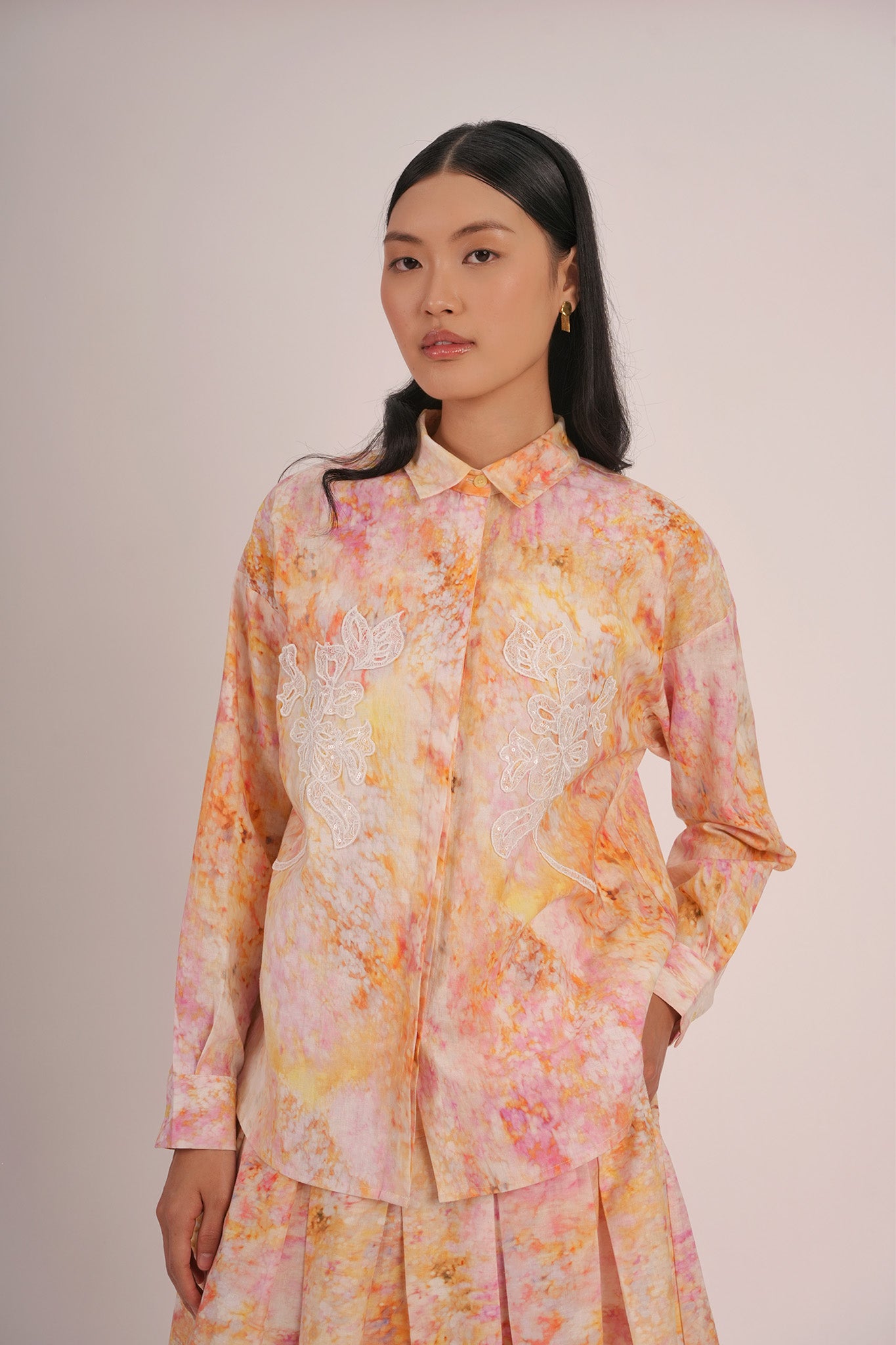 SEASON Linen Shirt in Punch