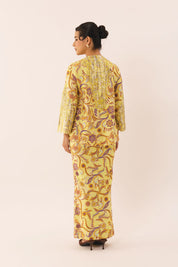 OASIS Embroidered Kurung Kedah in Regal