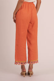 WANDER Linen Pants in Sahara