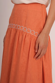 WANDER Swing Skirt in Sahara