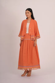WANDER Swing Skirt in Sahara
