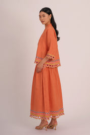 WANDER Swing Skirt in Sahara