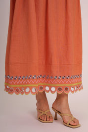 WANDER Swing Skirt in Sahara