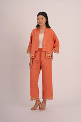 WANDER Linen Pants in Sahara