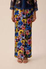 SOUL Front Fold Skirt in Clove