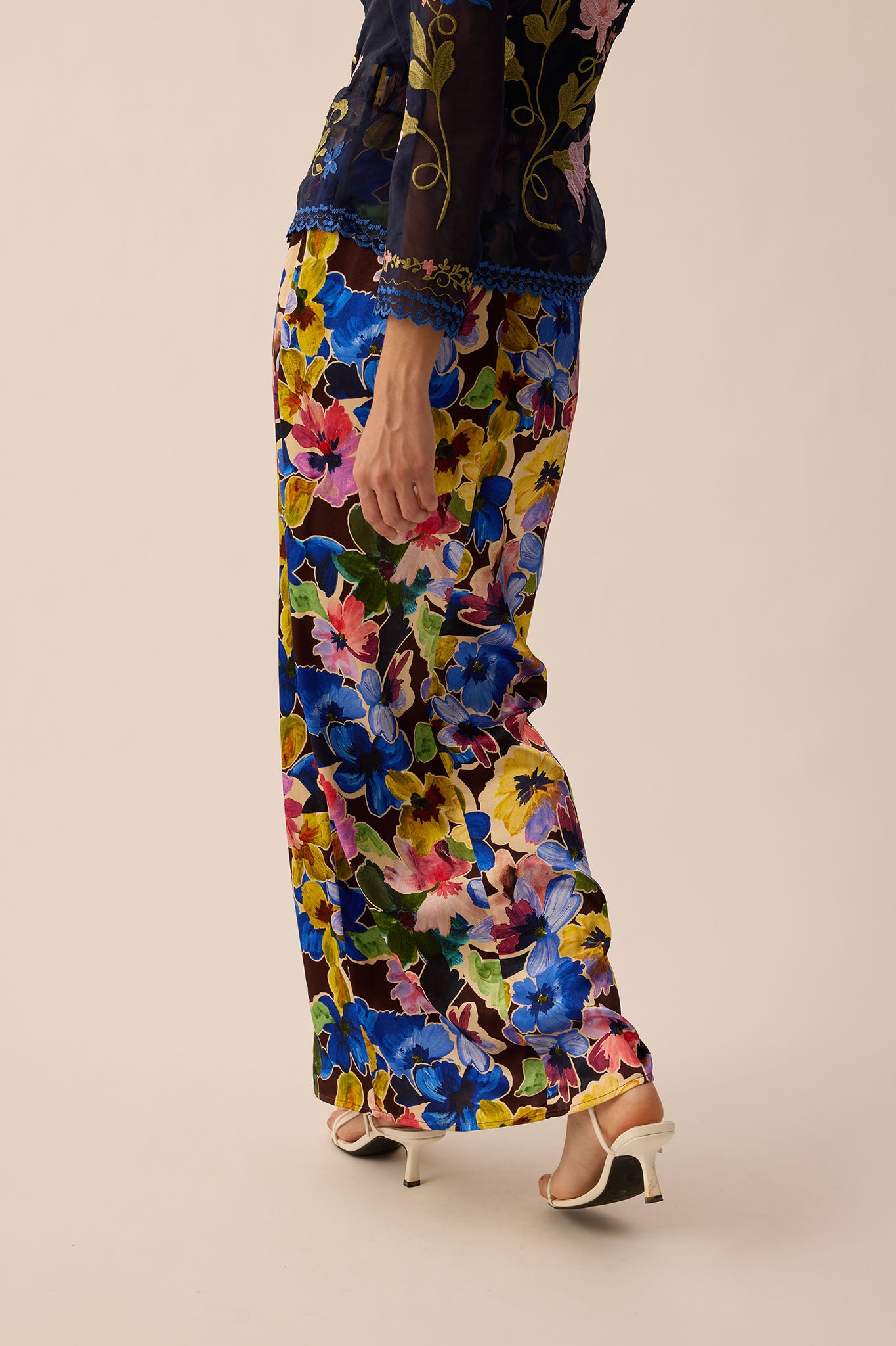 SOUL Front Fold Skirt in Clove