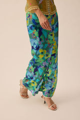 SOUL Front Fold Skirt in Lagoon