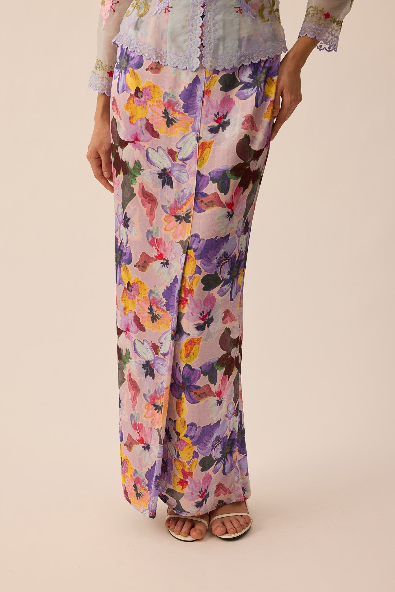 SOUL Front Fold Skirt in Rhapsody