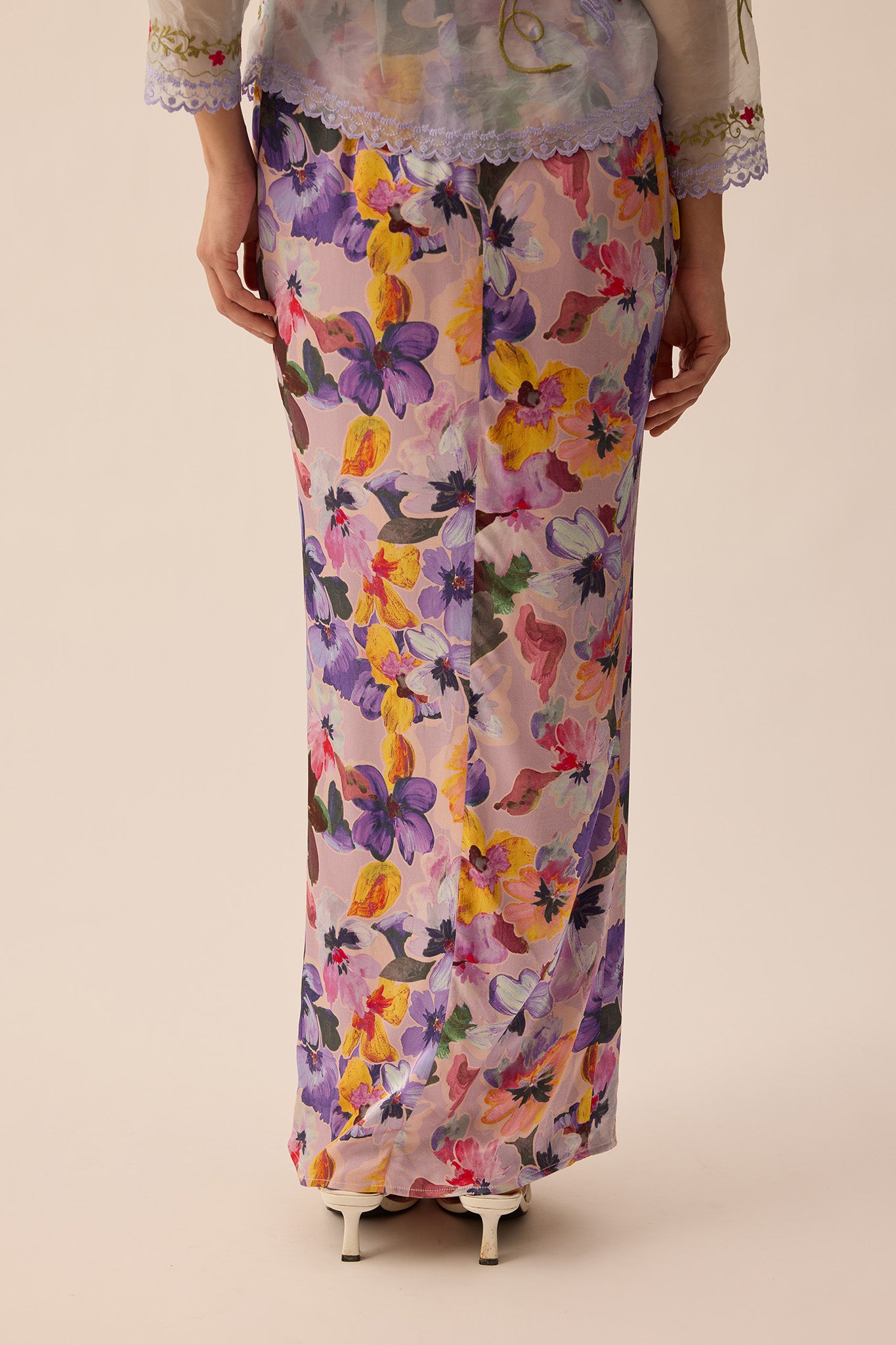 SOUL Front Fold Skirt in Rhapsody