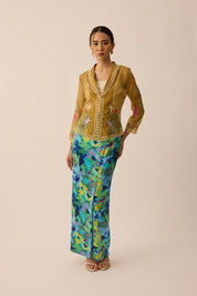SOUL Organza Kebaya Set in Lagoon