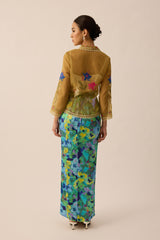 SOUL Organza Kebaya Set in Lagoon