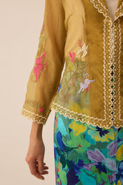 SOUL Organza Kebaya Set in Lagoon