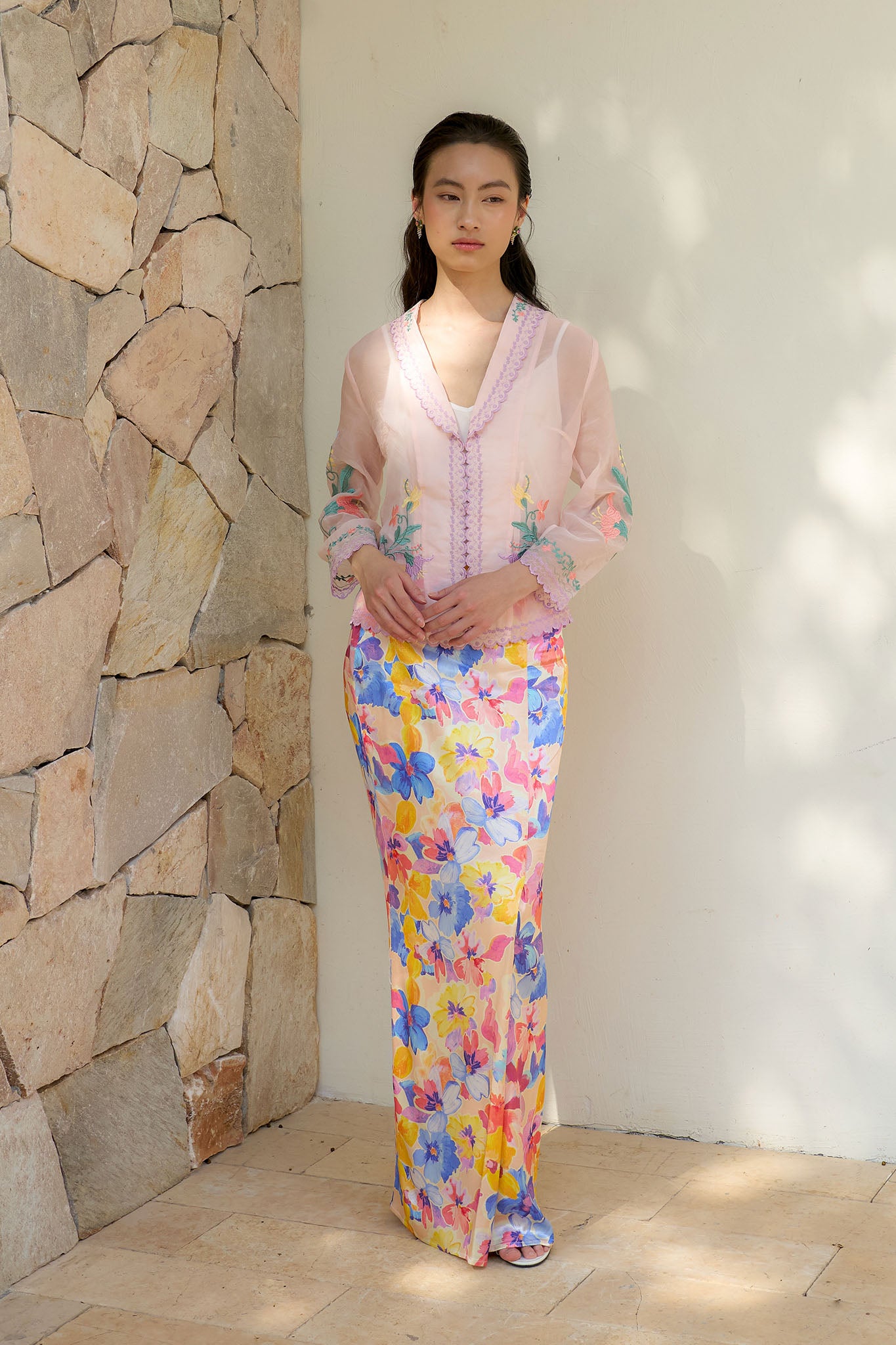 SOUL Organza Kebaya Set in Paradise