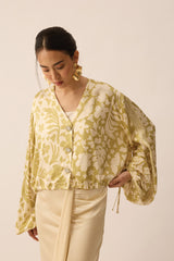 SPIRIT Cropped Top in Antique Gold