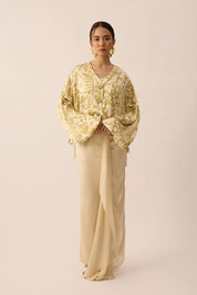SPIRIT Cropped Top in Antique Gold