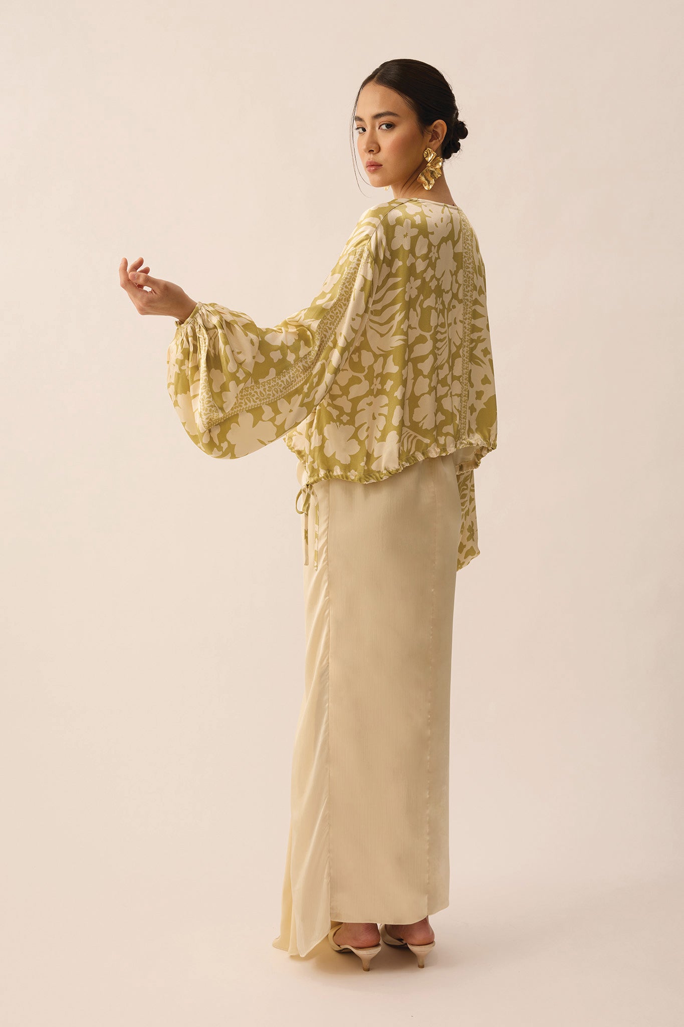 SPIRIT Cropped Top in Antique Gold