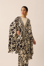 SPIRIT Kaftan Top in Onyx