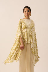 SPIRIT Kaftan Top in Antique Gold