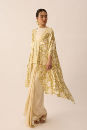 SPIRIT Kaftan Top in Antique Gold