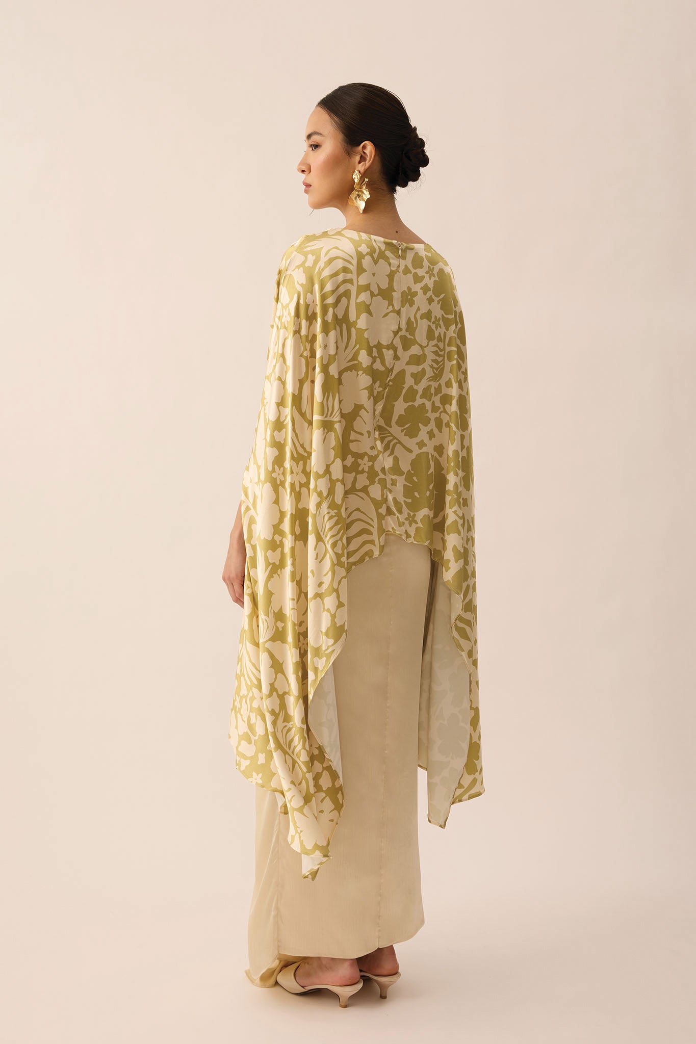 SPIRIT Kaftan Top in Antique Gold
