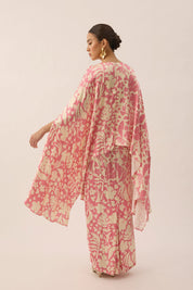 SPIRIT Kaftan Top in Peony