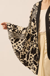 SPIRIT Oversized Cover Up in Onyx