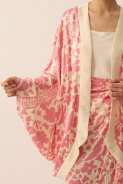 SPIRIT Oversized Cover Up in Peony