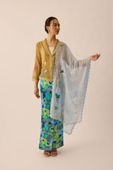 Spring Organza Shawl in Allure
