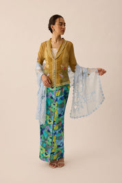 Spring Organza Shawl in Allure
