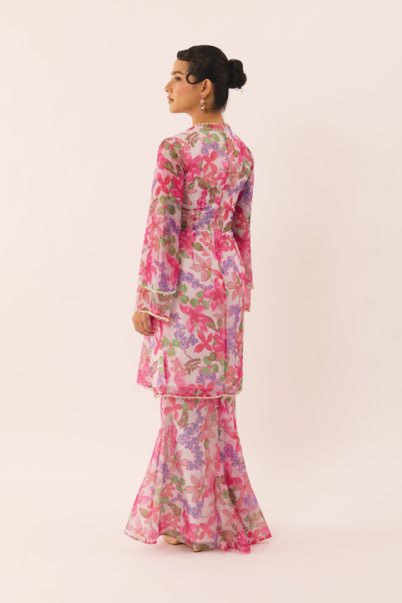 LUSH Embellished Modern Kurung in Stellar