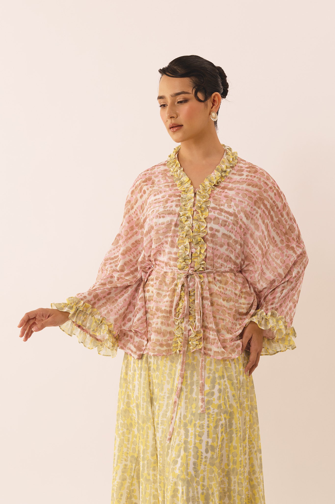 MOSAIC Batwing Blouse in Tender