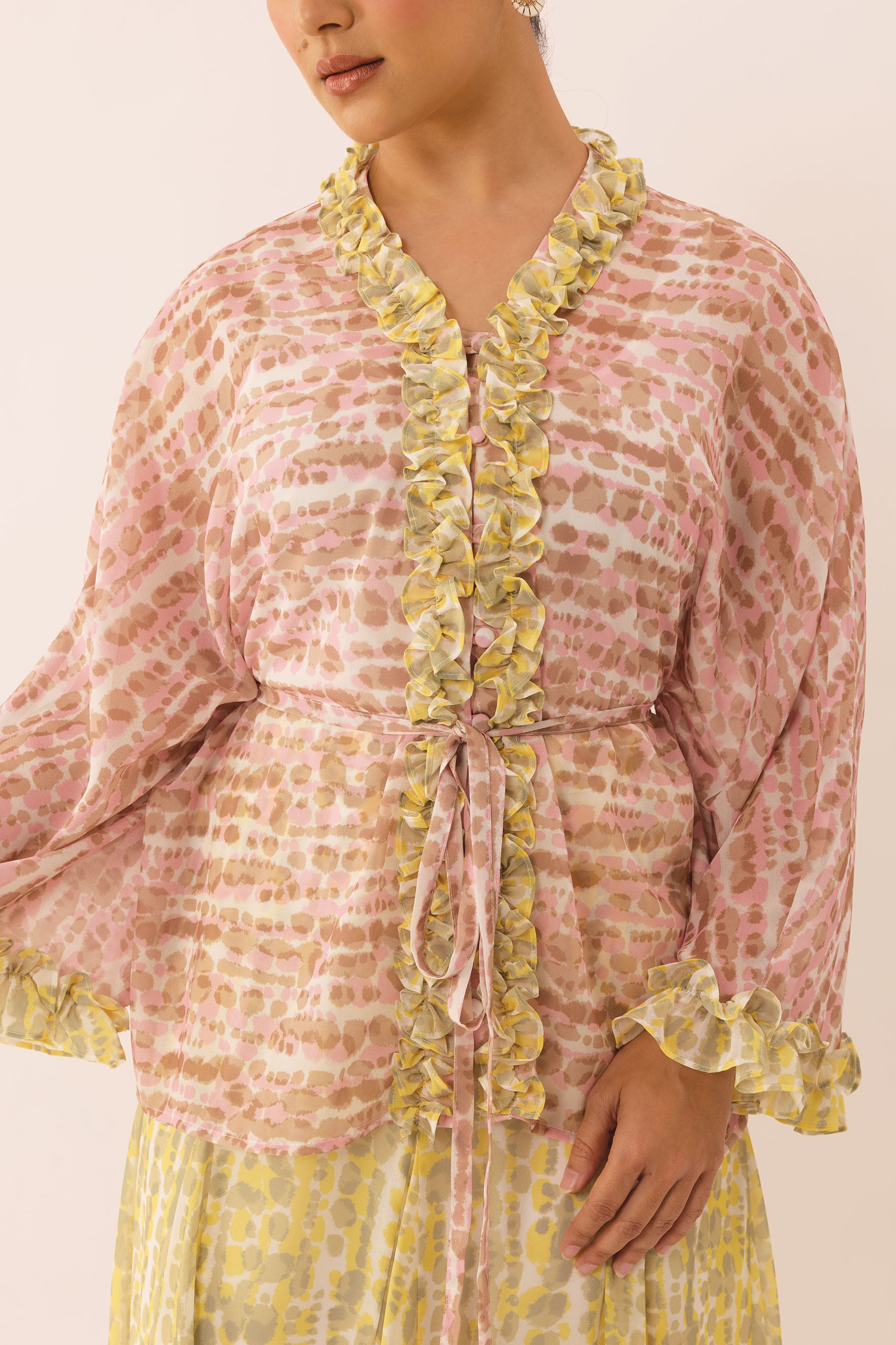 MOSAIC Batwing Blouse in Tender