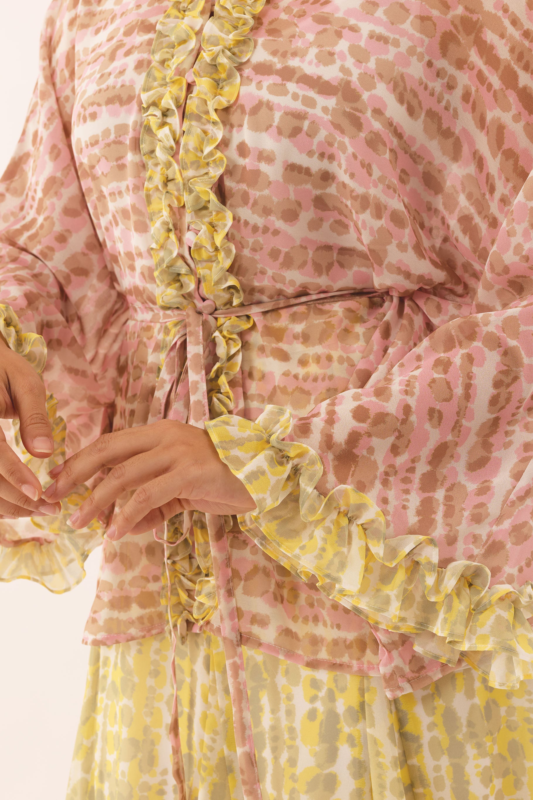 MOSAIC Batwing Blouse in Tender