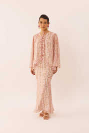 MOSAIC Ripple Kurung Set in Tender