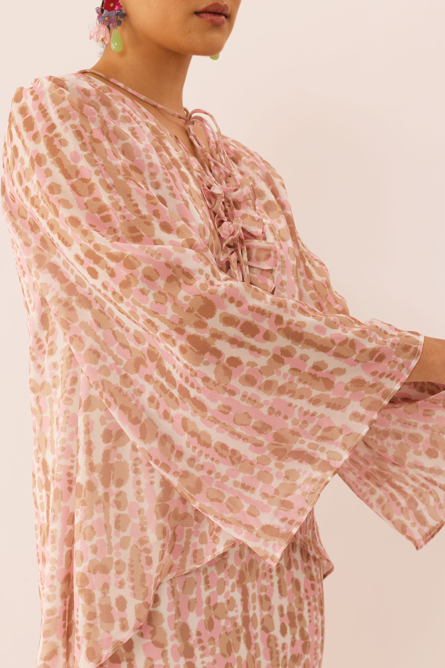 MOSAIC Ripple Kurung Set in Tender