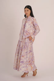 SEASON Linen Shirt in Thistle