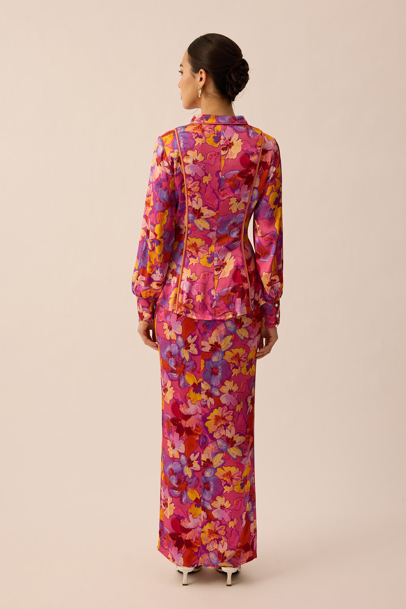 SOUL Timeless Kurung in Rouge