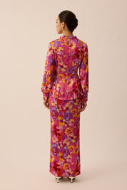 SOUL Timeless Kurung in Rouge