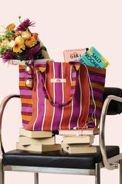 Muse Medium Tote Bag in Flambe
