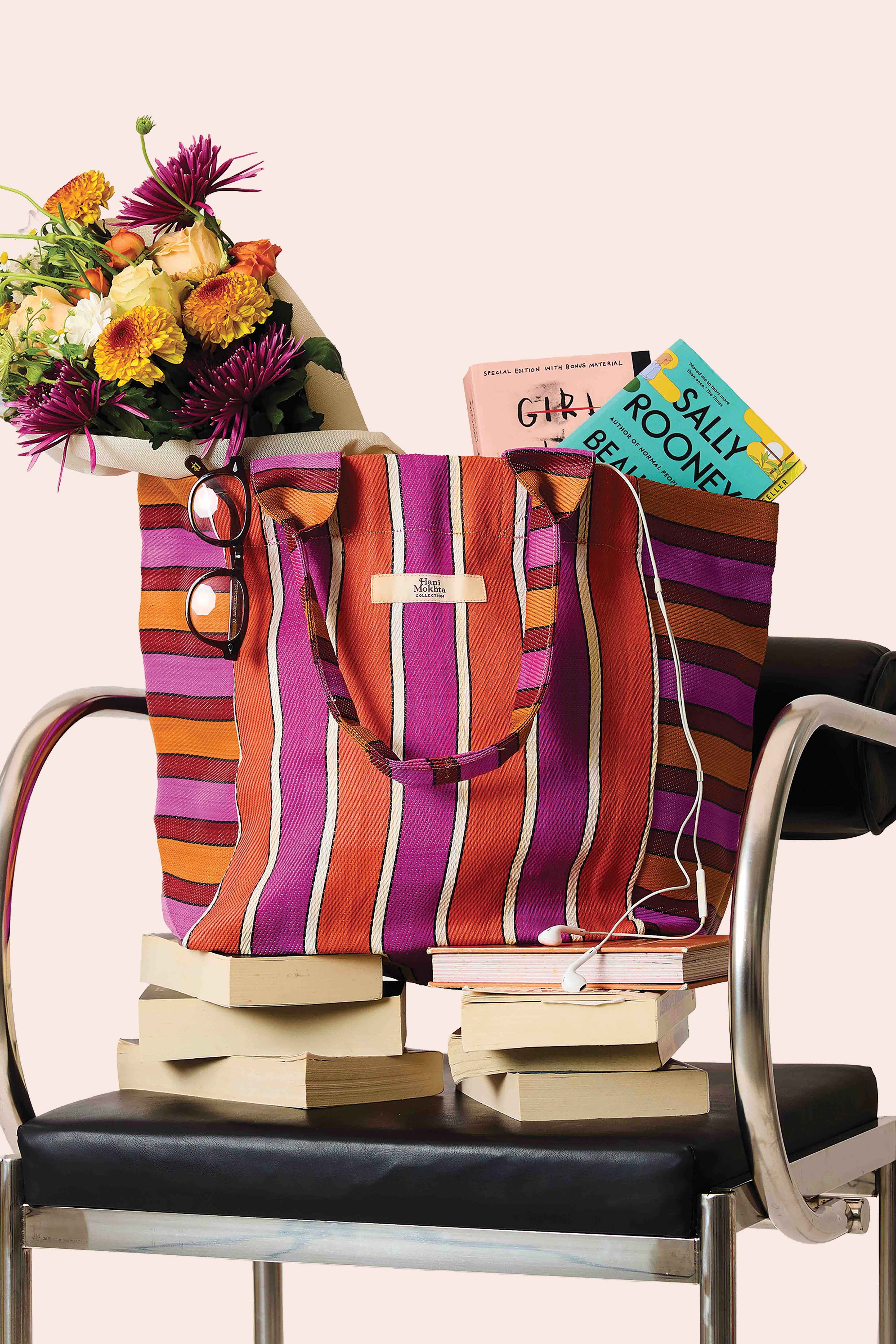 Muse Medium Tote Bag in Flambe