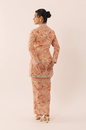TROVE Embellished Kebaya Set in Ember