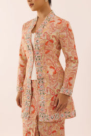 TROVE Embellished Kebaya Set in Ember